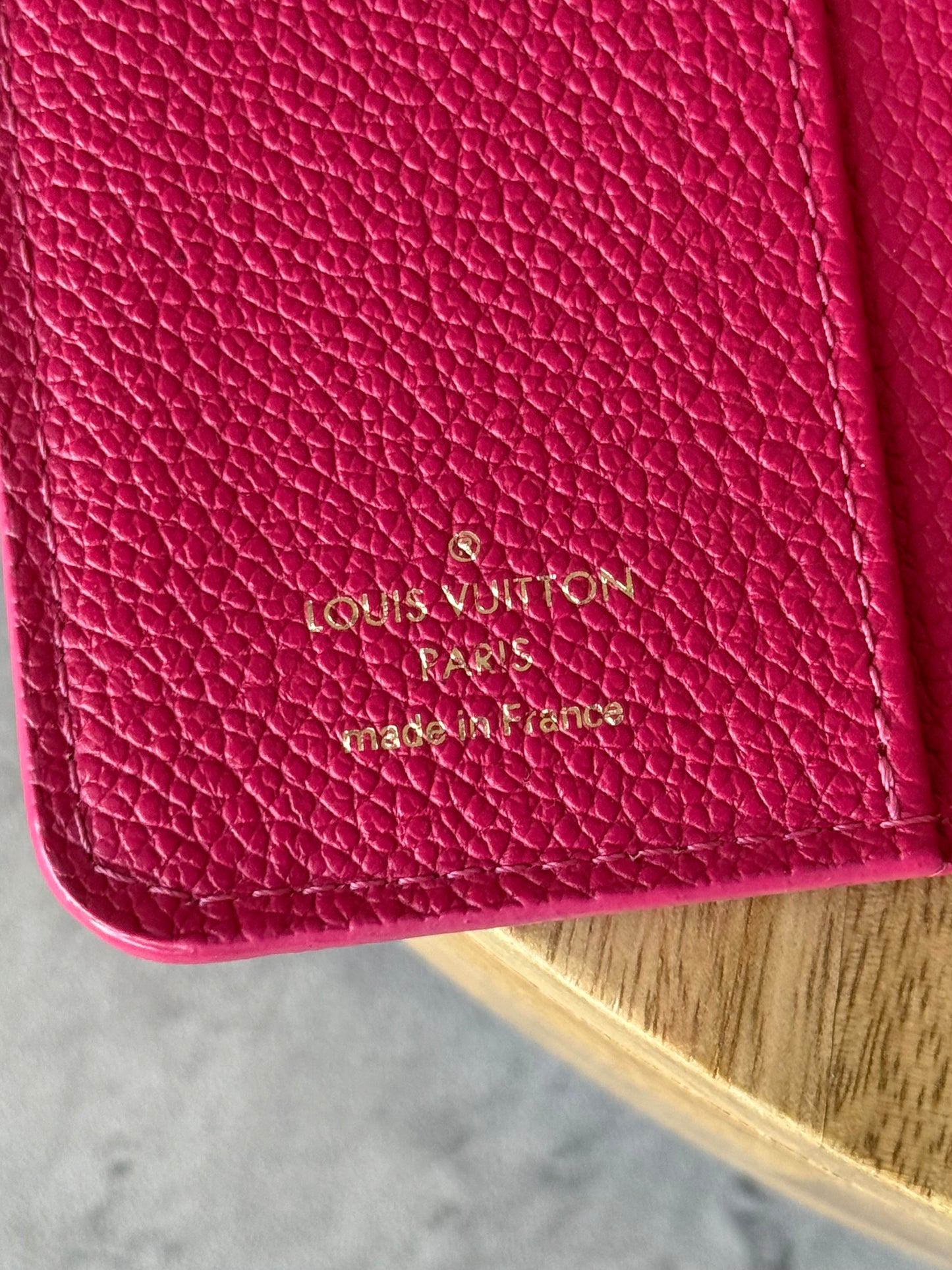 Clemence Notebook Cover Fuchsia