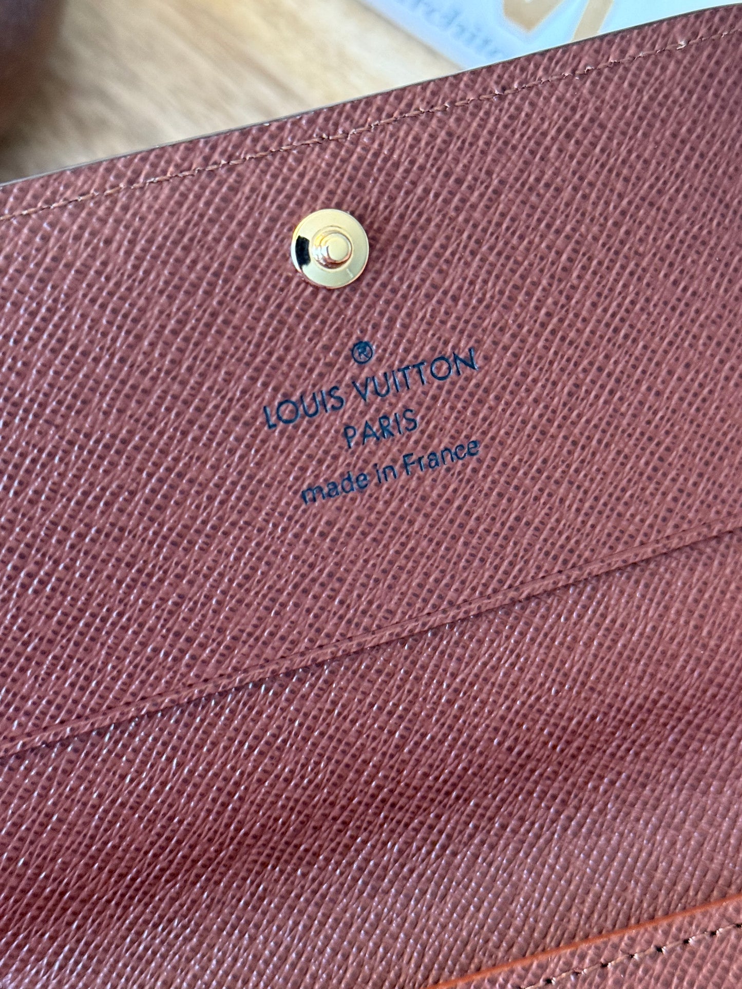LV Envelope Business Card Holder