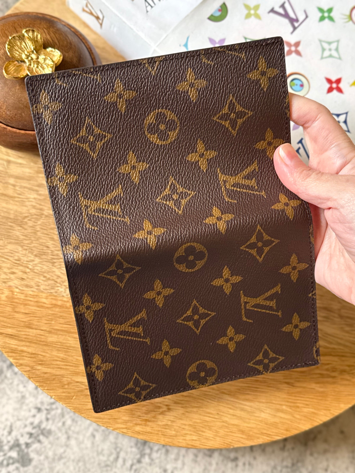 LV Passport Holder Monogram