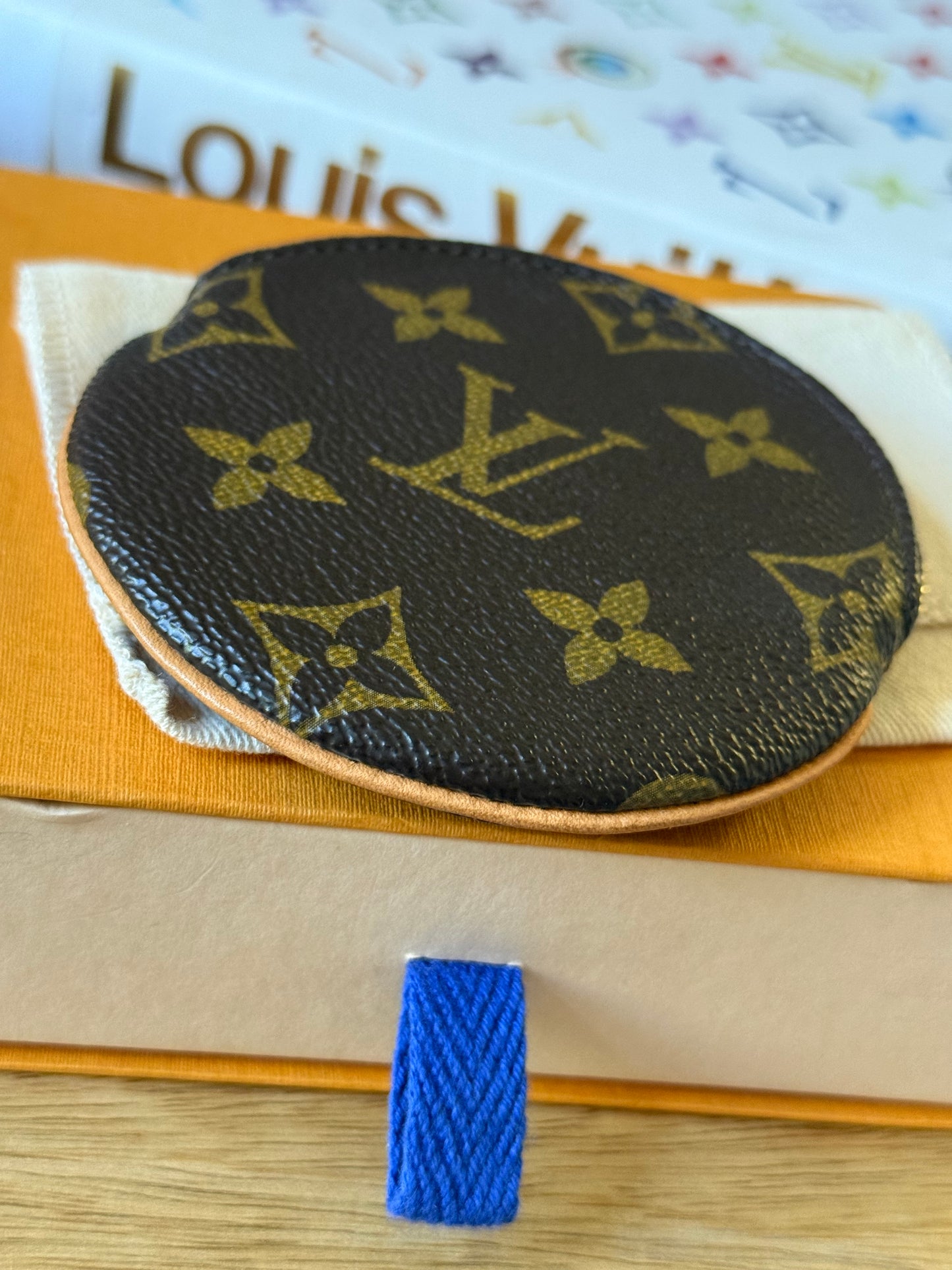 LV Round Coin Pouch