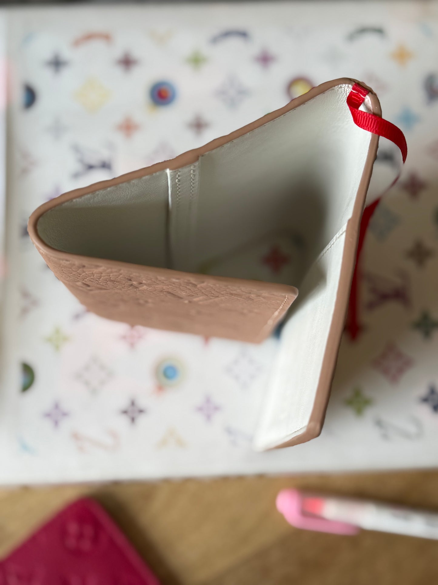 LV Empreinte Rose Notebook Cover Japan Ed.
