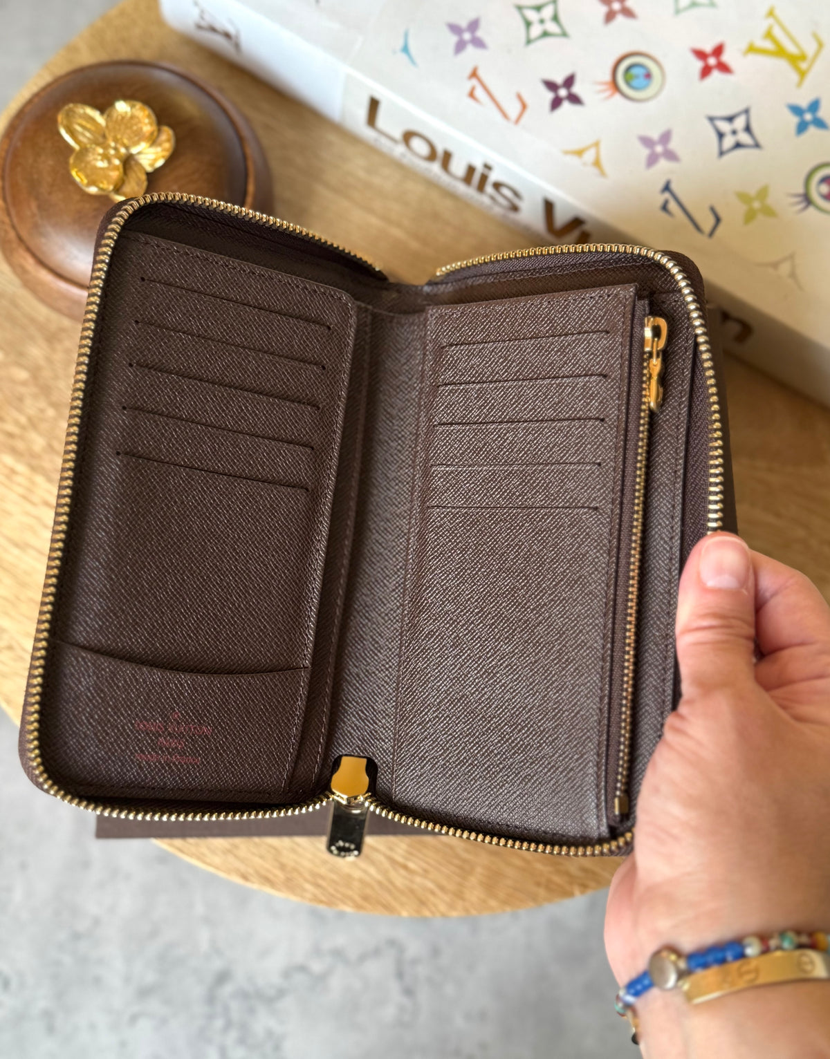 LV Zippy Compact Wallet DE