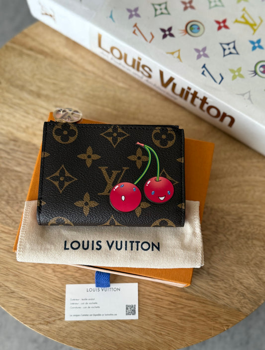 LV x TM Lisa Wallet Cerise