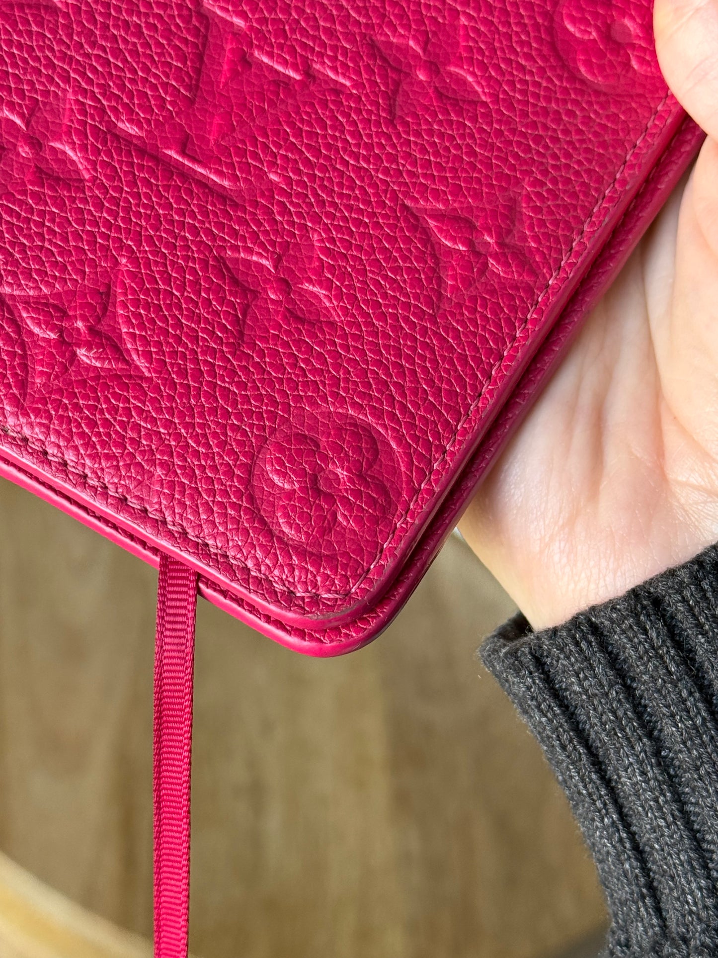 Clemence Notebook Cover Fuchsia