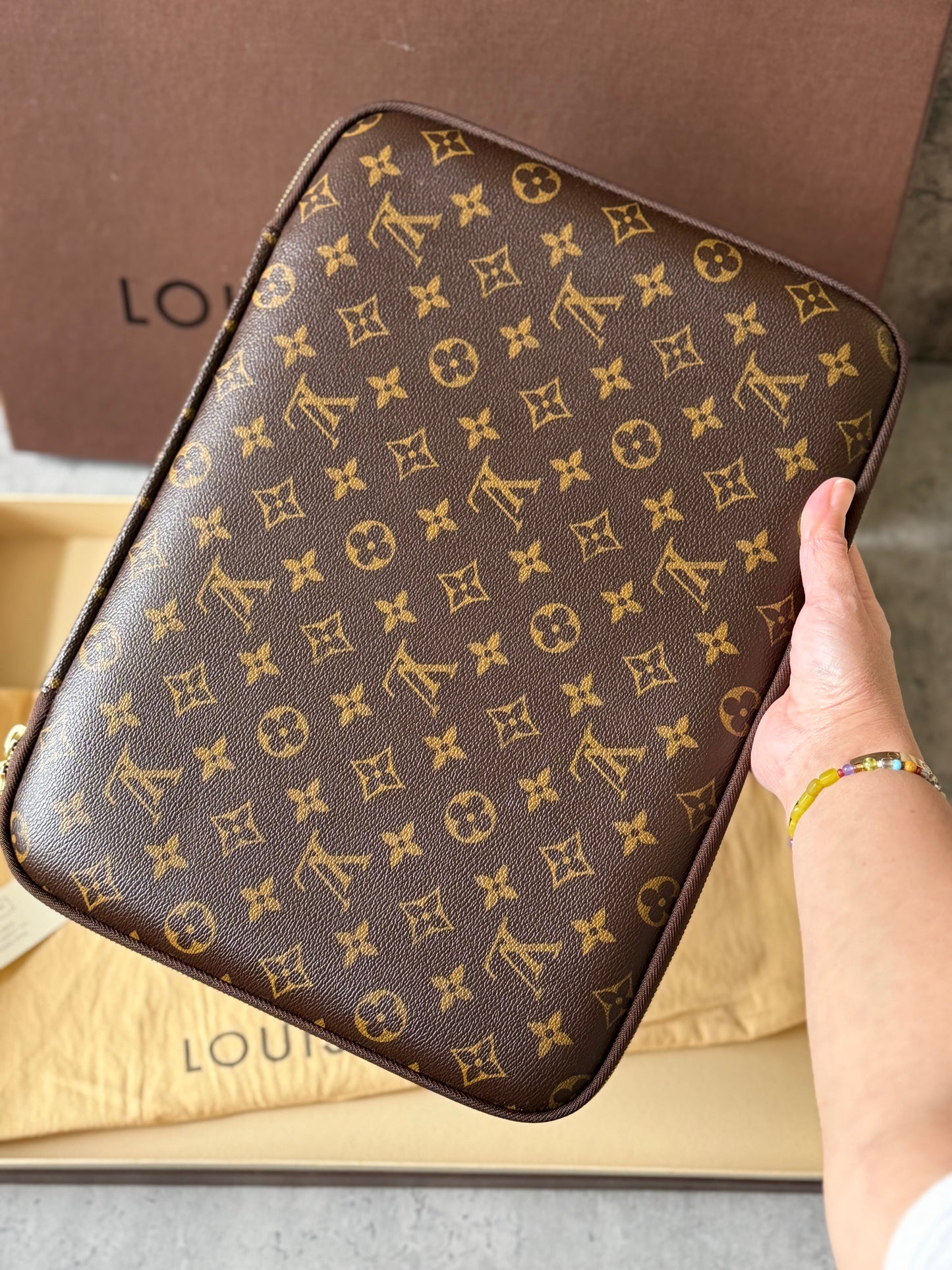 LV Laptop sleeve monogram