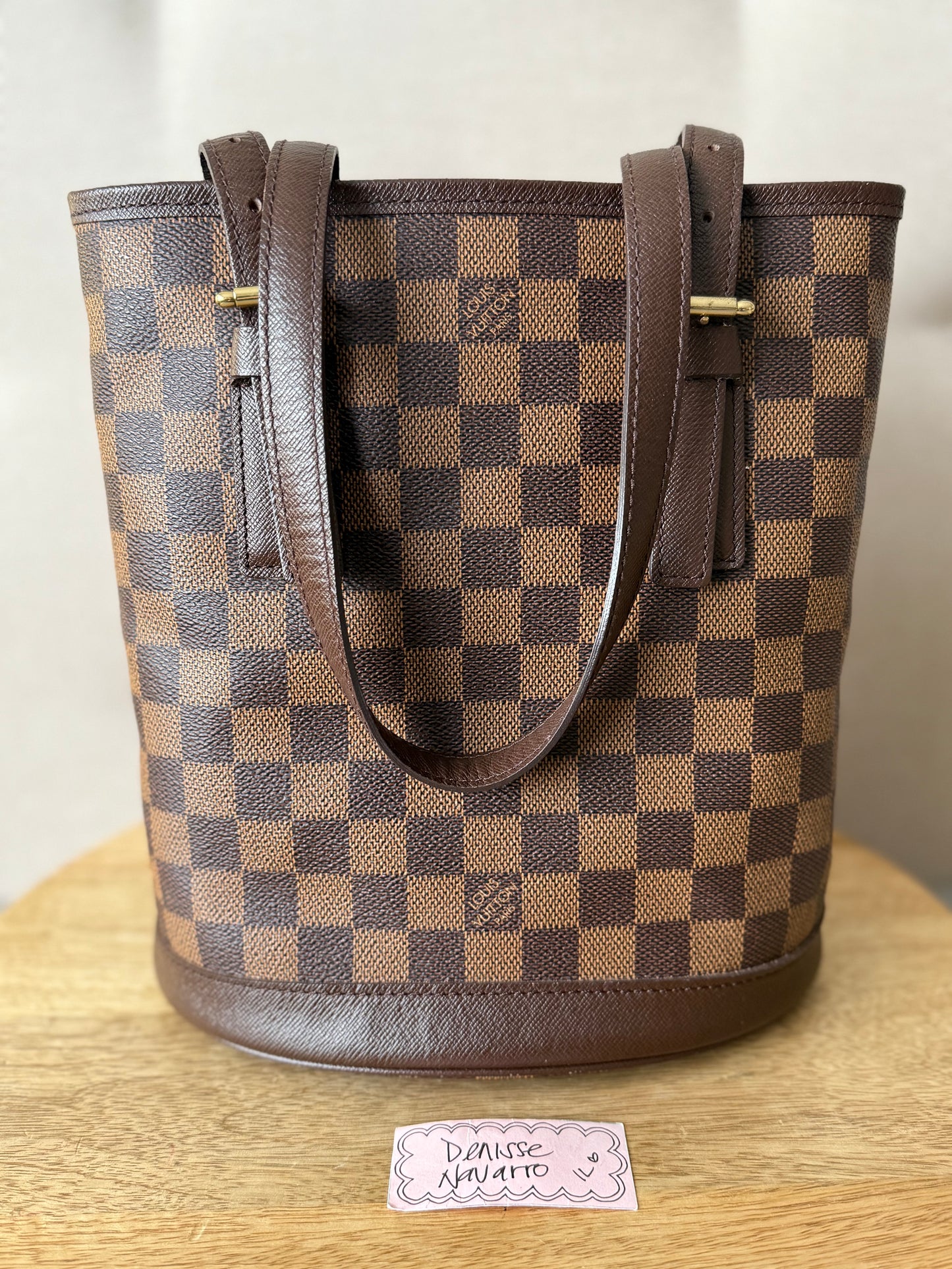 LV Bucket PM Damier Ebene