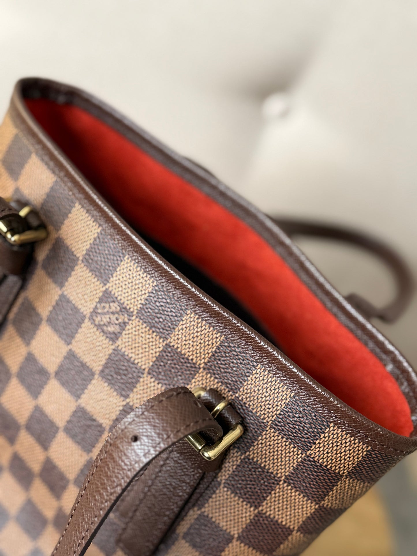 LV Bucket PM Damier Ebene
