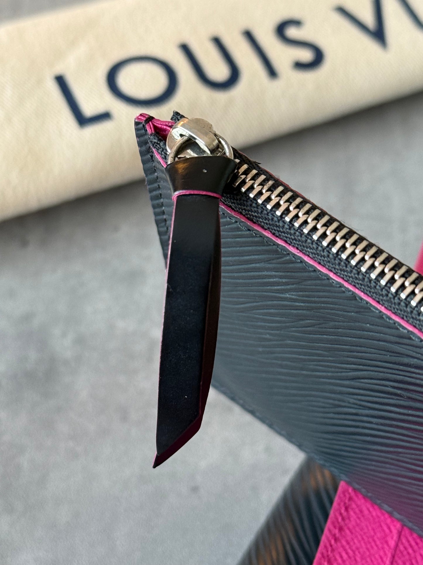 LV Felicie Epi Black & Pink
