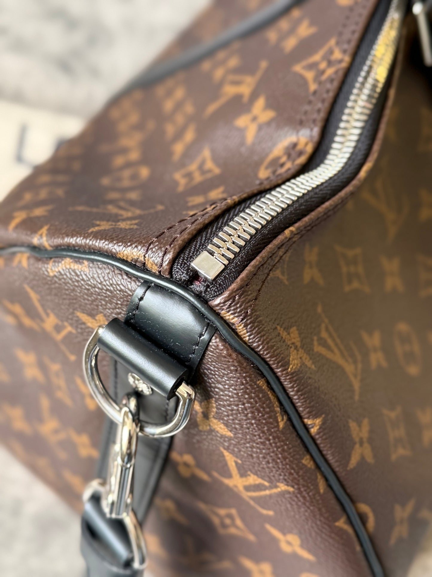 Louis Vuitton Keepall Bandouliere 45 Macassar
