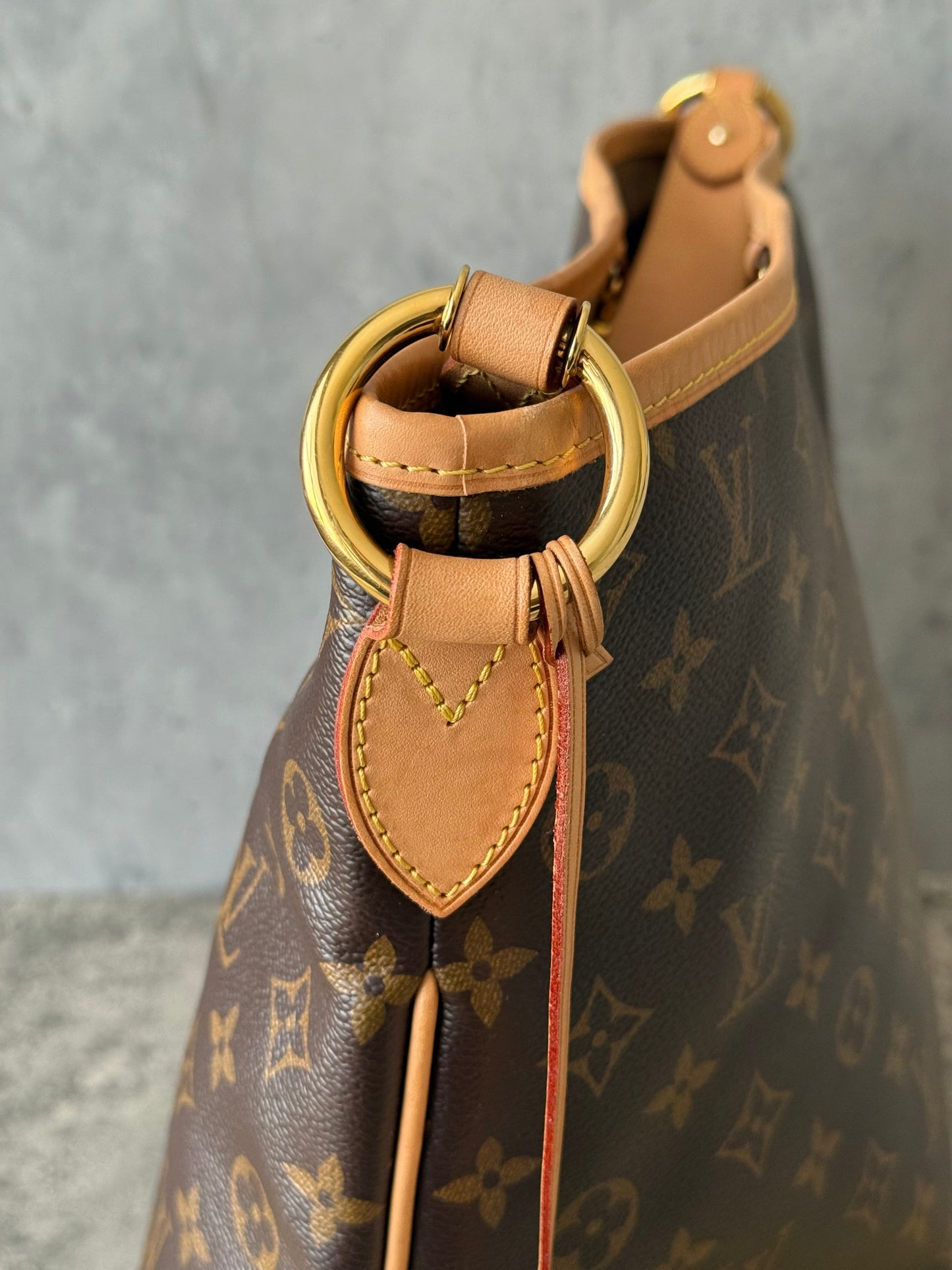 LV Delightful MM Beige