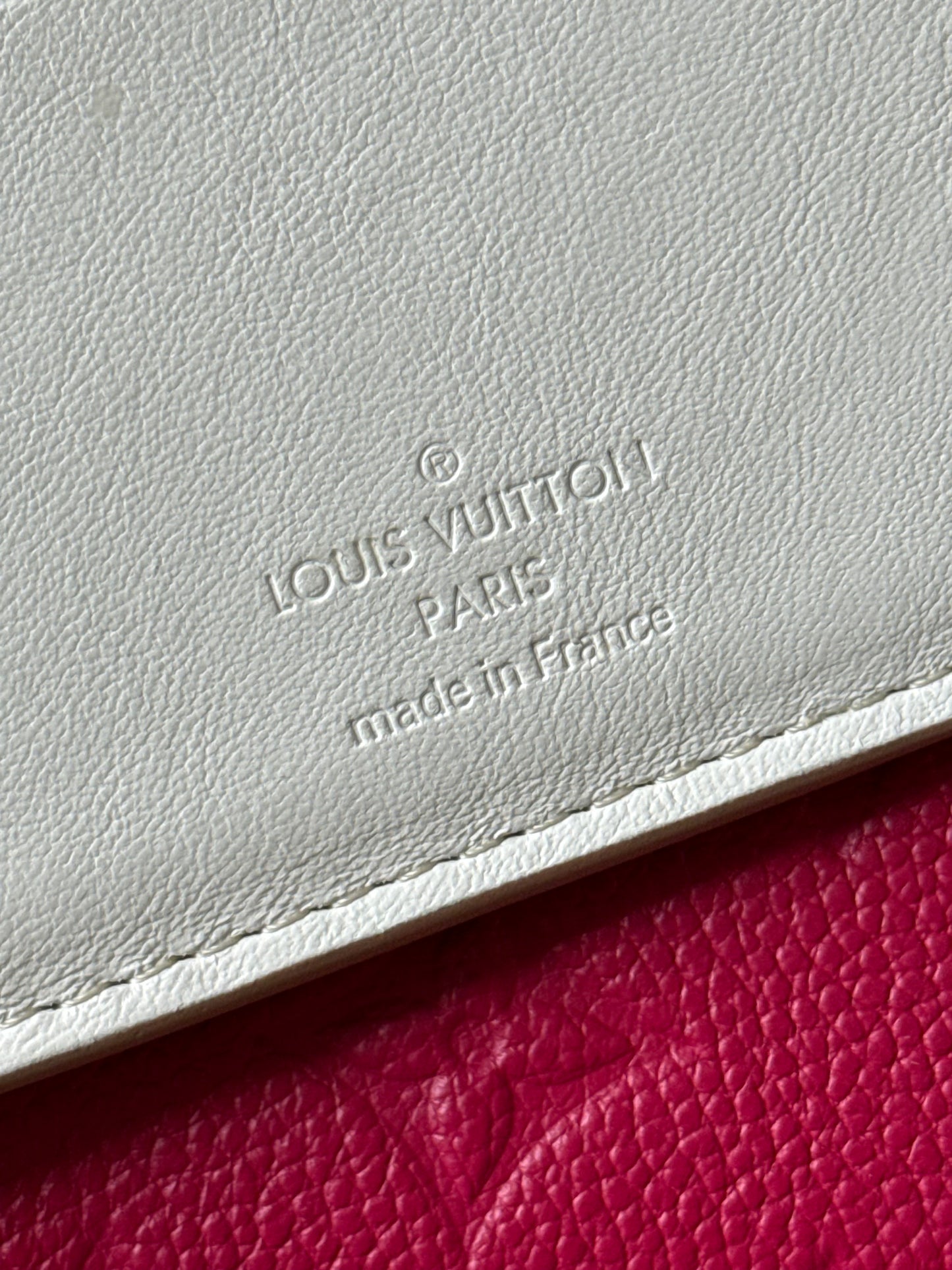 LV Empreinte Rose Notebook Cover Japan Ed.