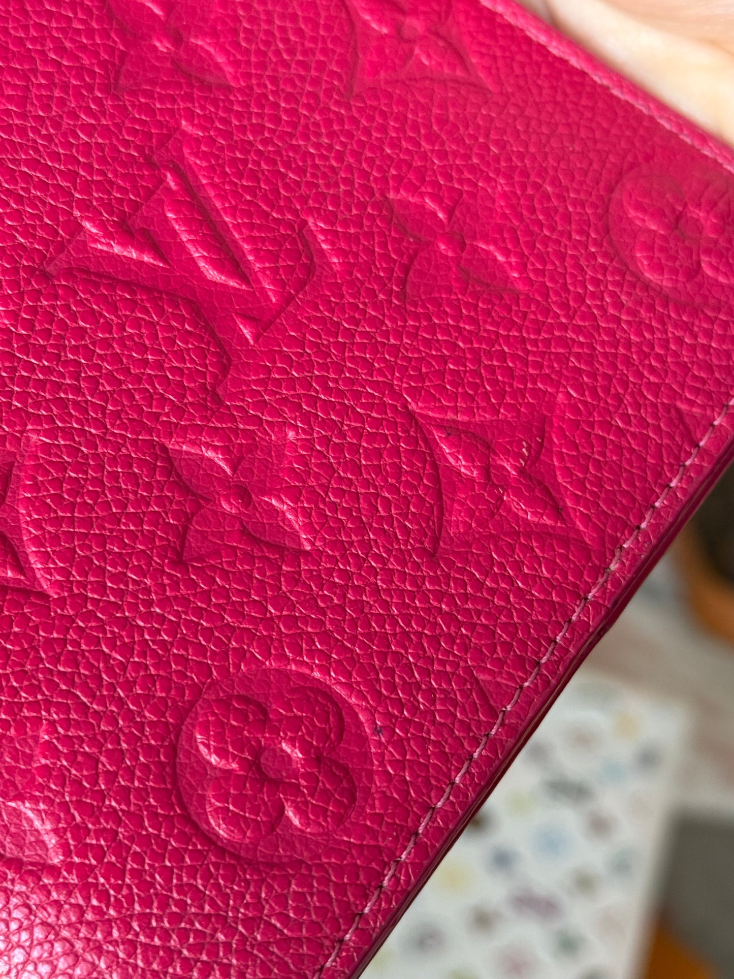 Clemence Notebook Cover Fuchsia