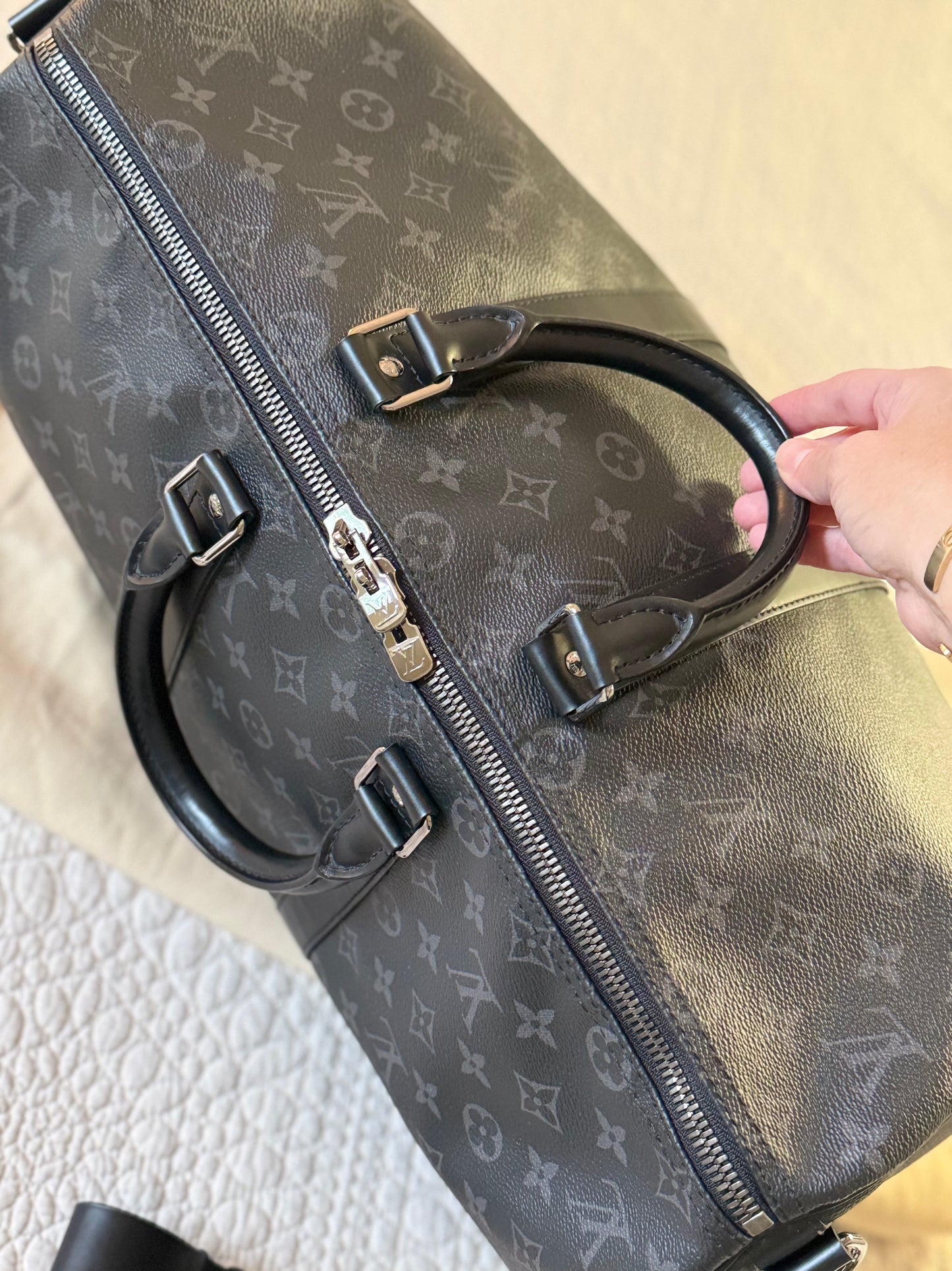 LV Keepall Bandouliere 45 Eclipse