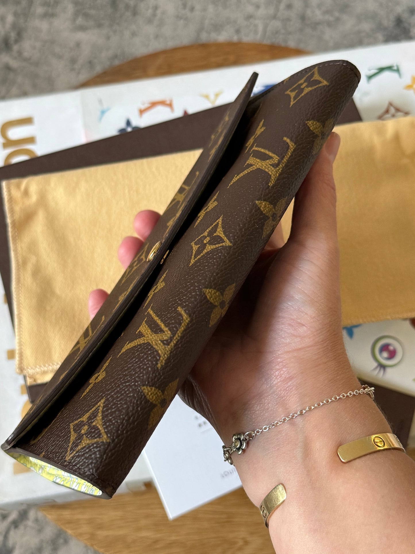 LV Sarah Wallet Fleuri