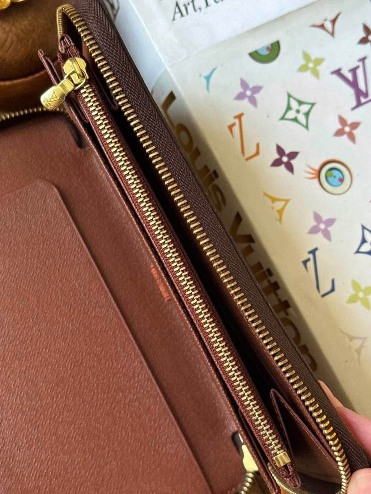 LV Zippy Organizer Wallet