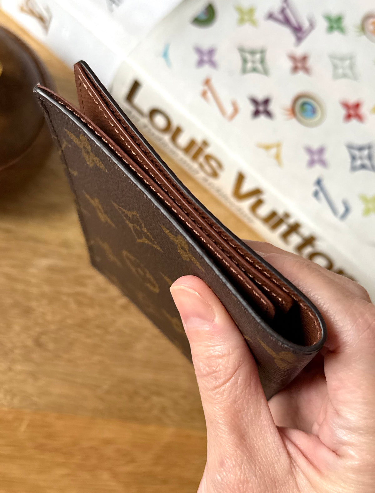 LV Passport Holder Monogram