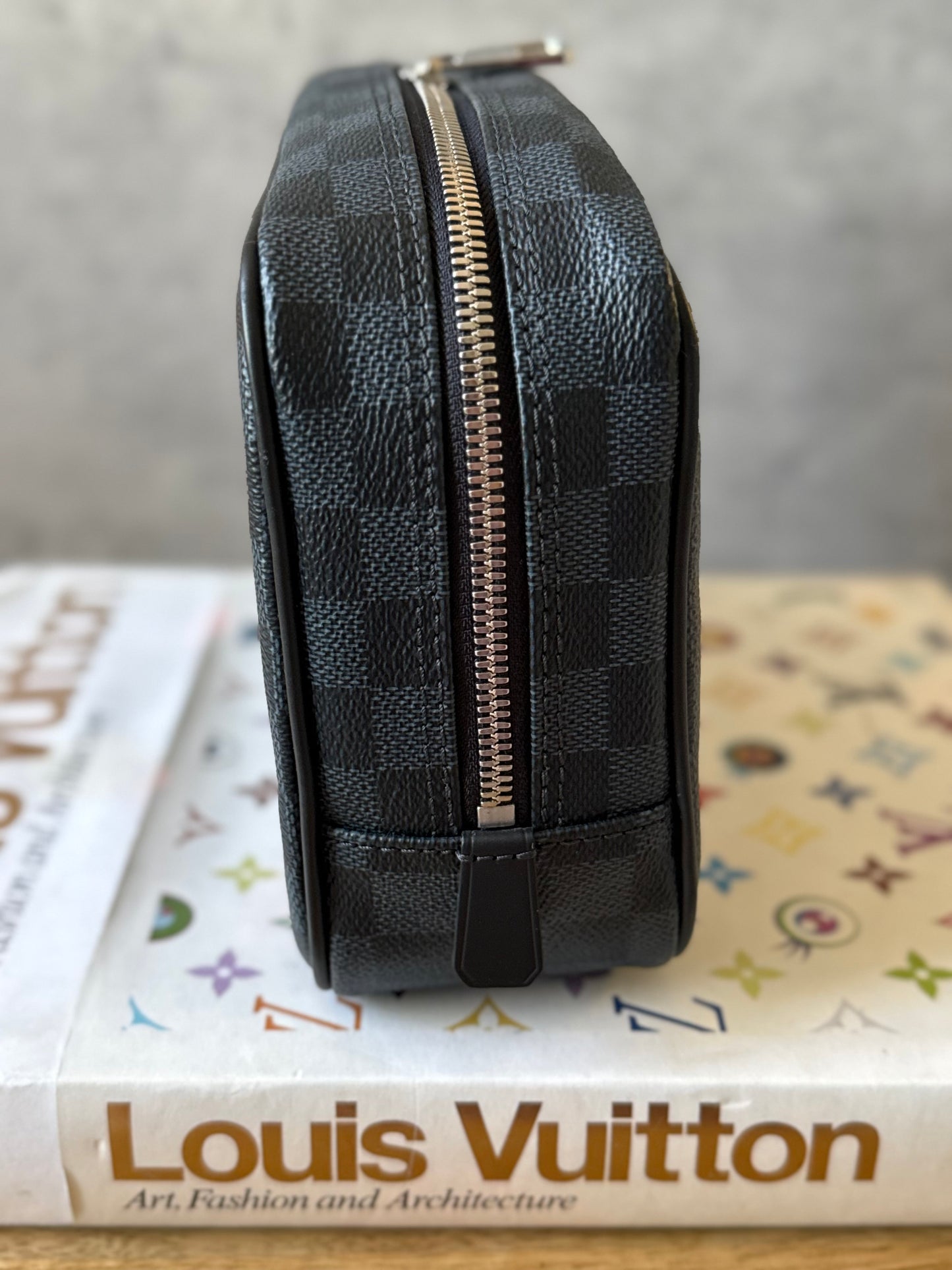 LV Toile GM Graphite Colbalt