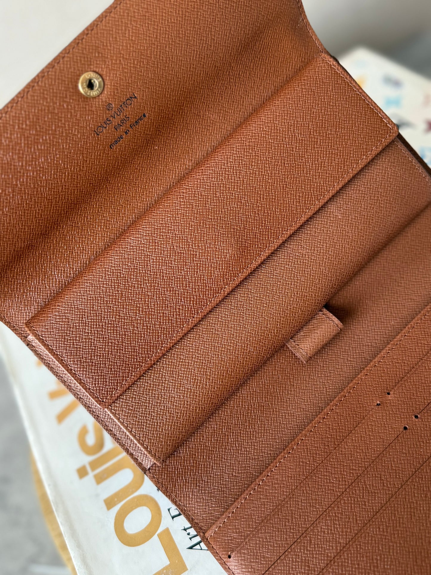 LV International trifold wallet