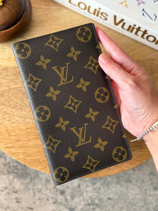 LV Checkbook/Planner Cover