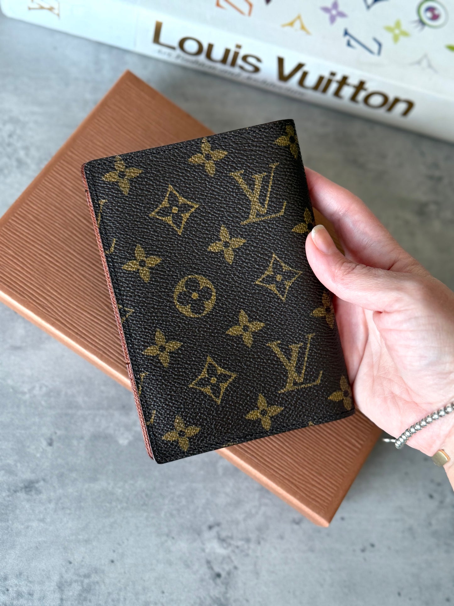 LV Passport Holder Monogram
