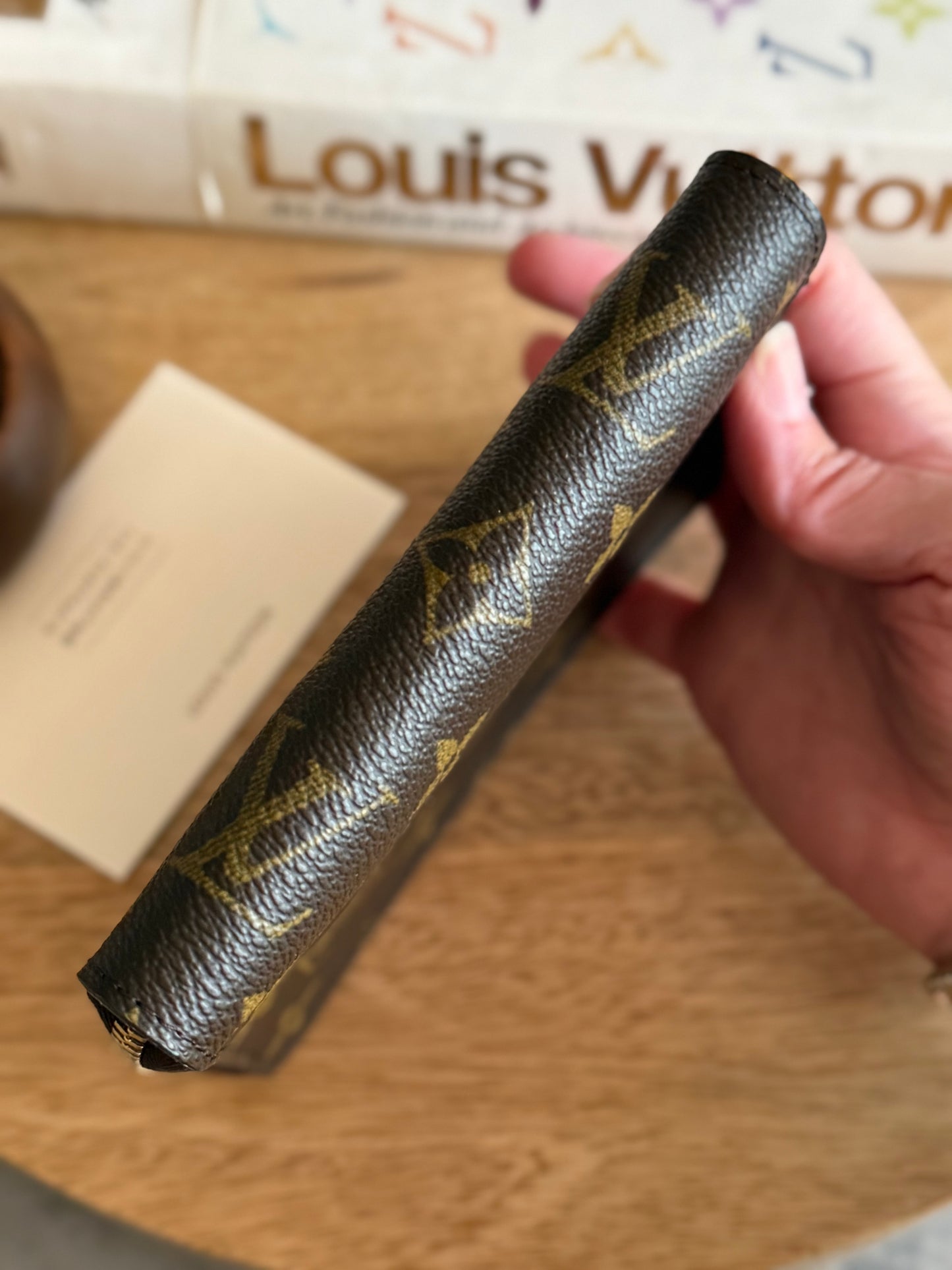 LV Zippy Passport Monogram