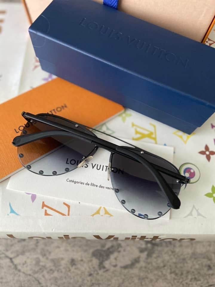 LV The Party Black Metal Sunglasses