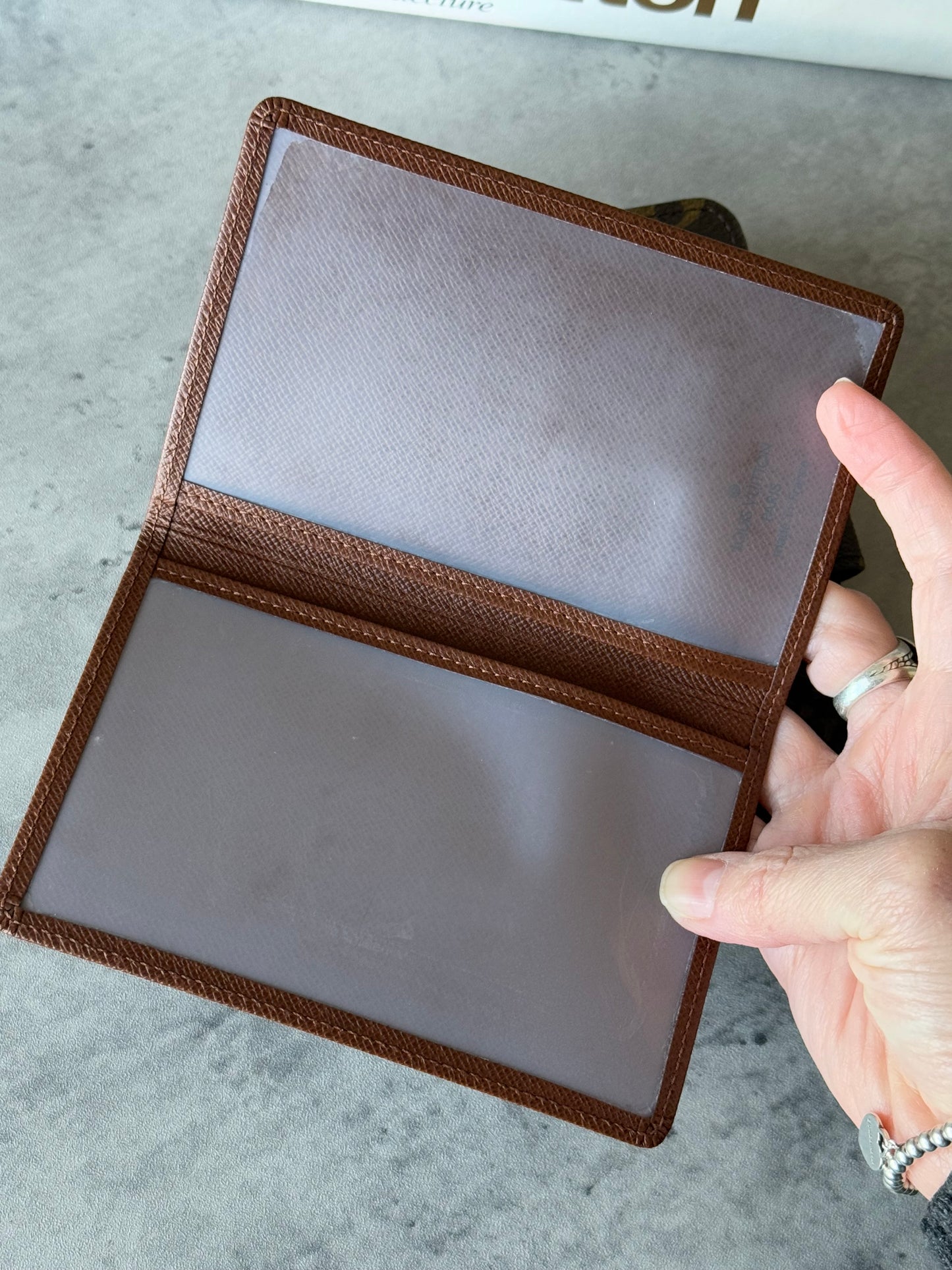 LV Porto Papier Wallet
