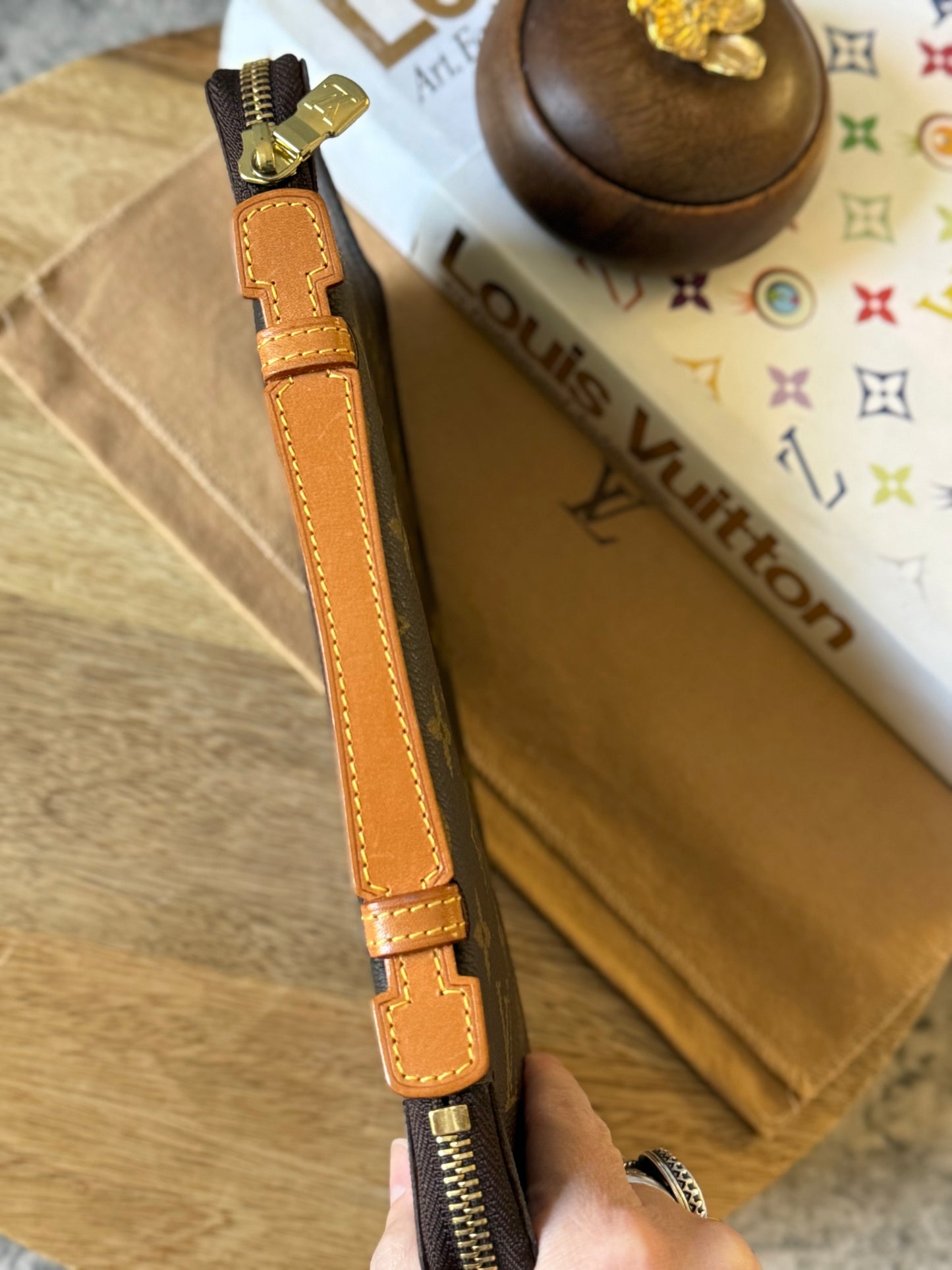 LV Travel Organizer Wallet