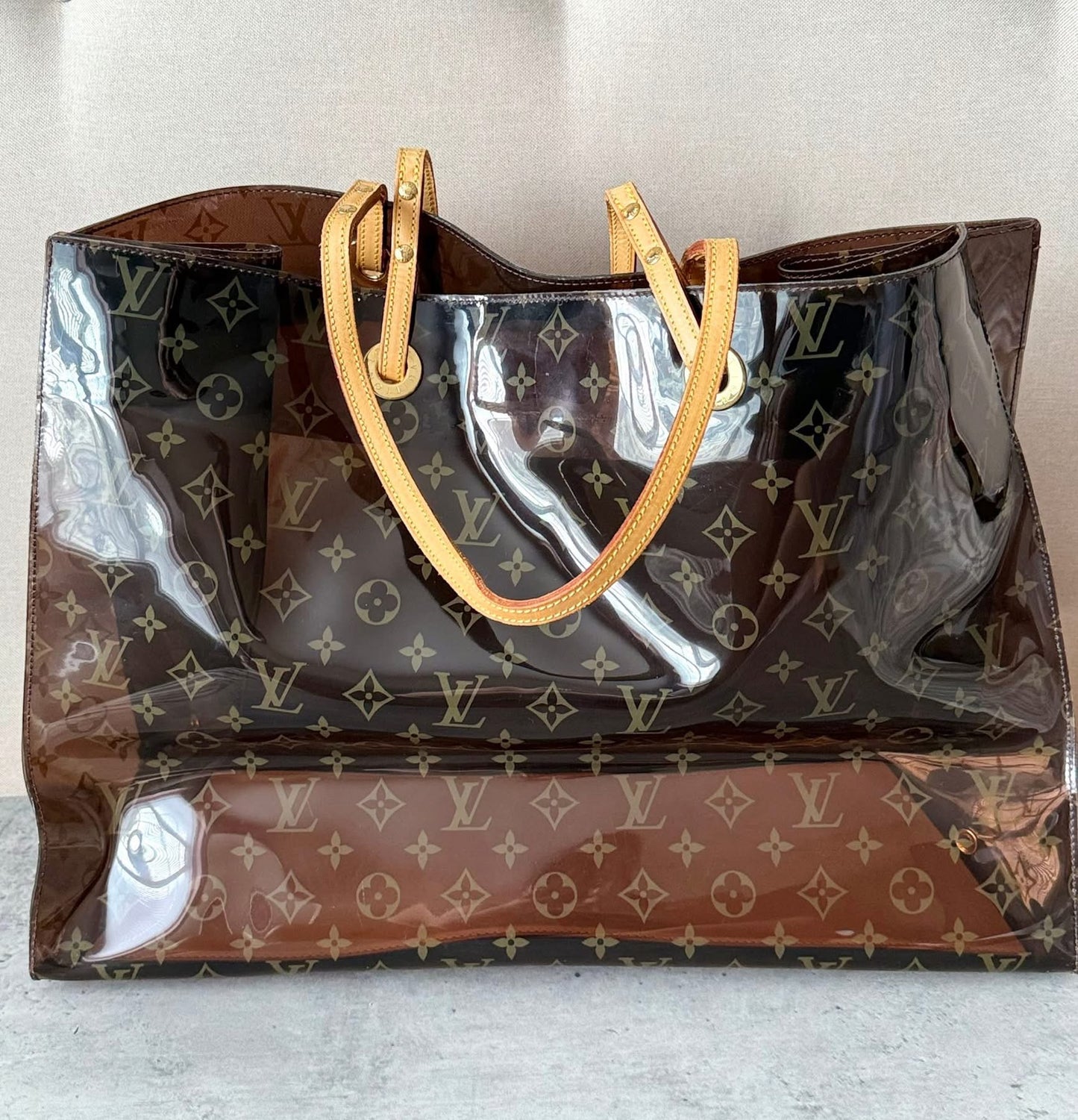 LV Cabas tote vinyl
