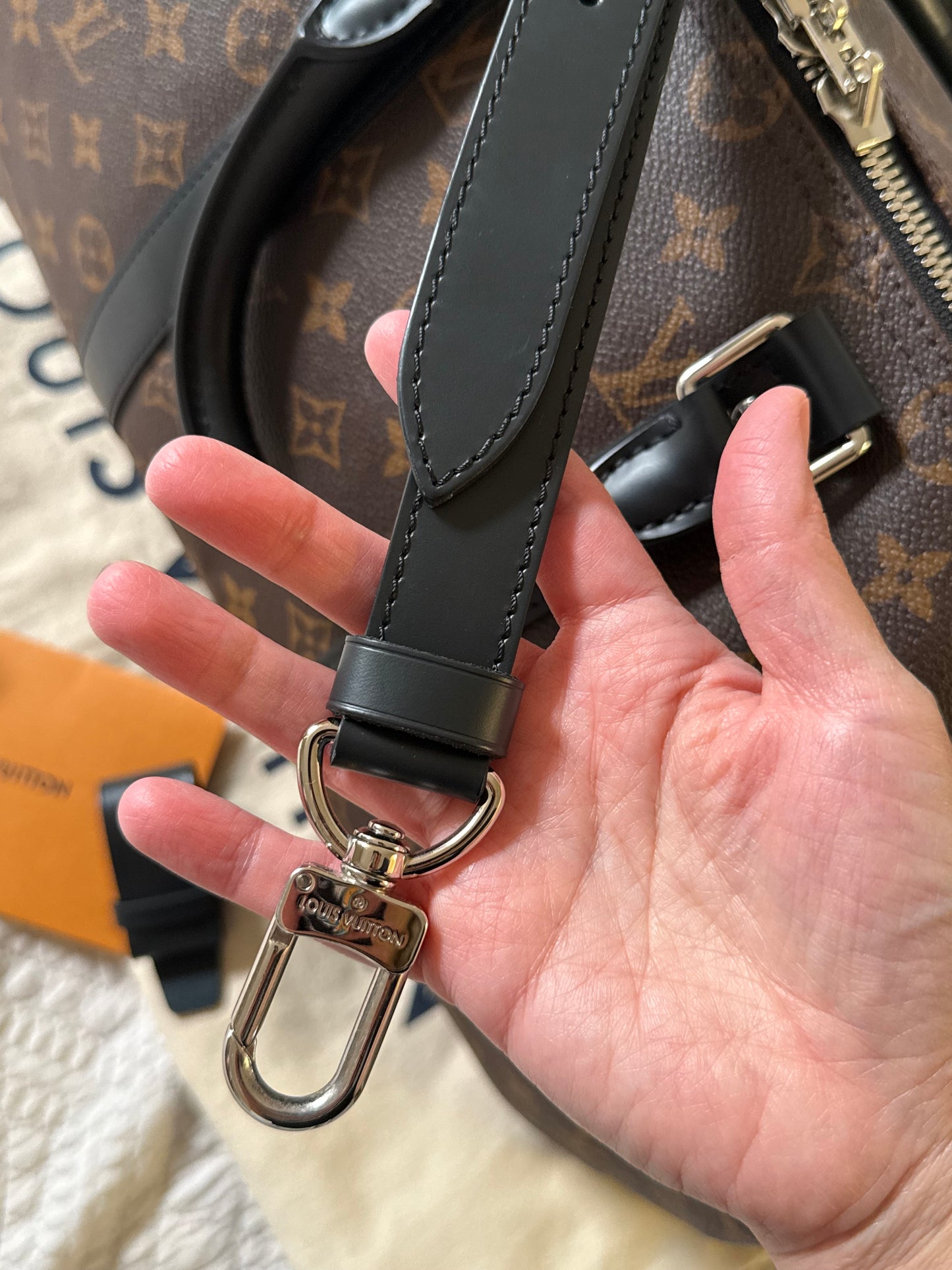 LV Keepall B 45 Macassar