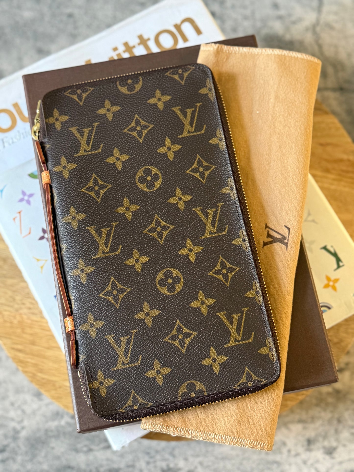 LV Travel Organizer Wallet