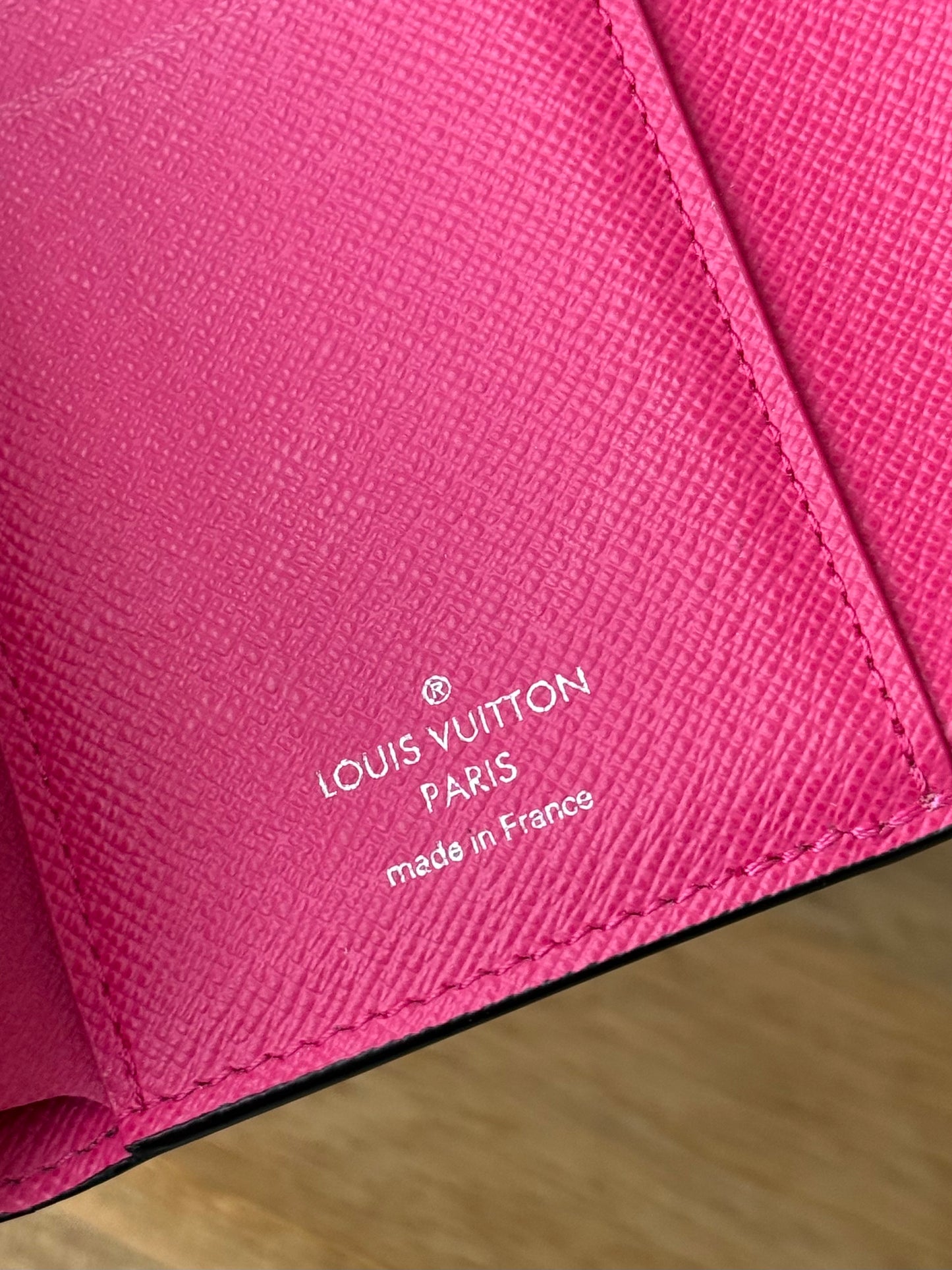 LV Victorine wallet pink