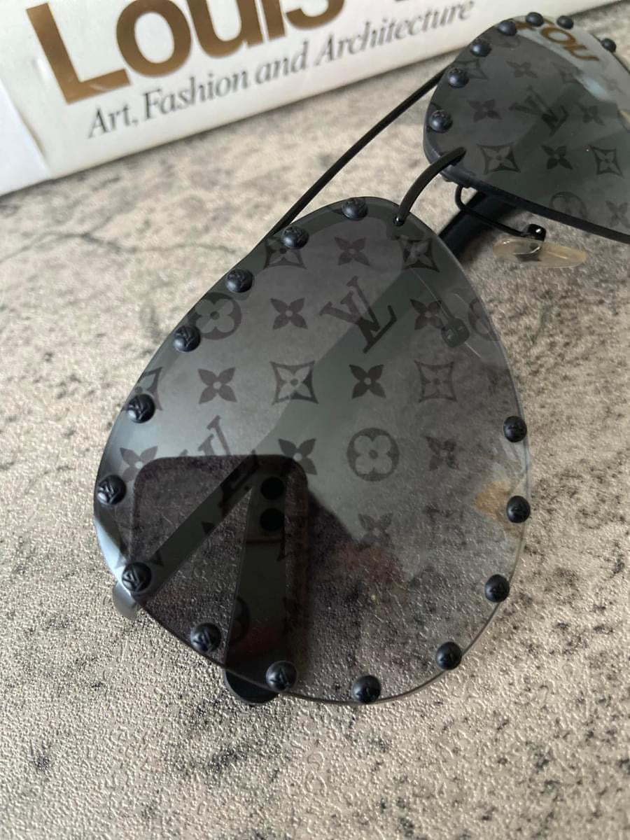 LV The Party Black Metal Sunglasses