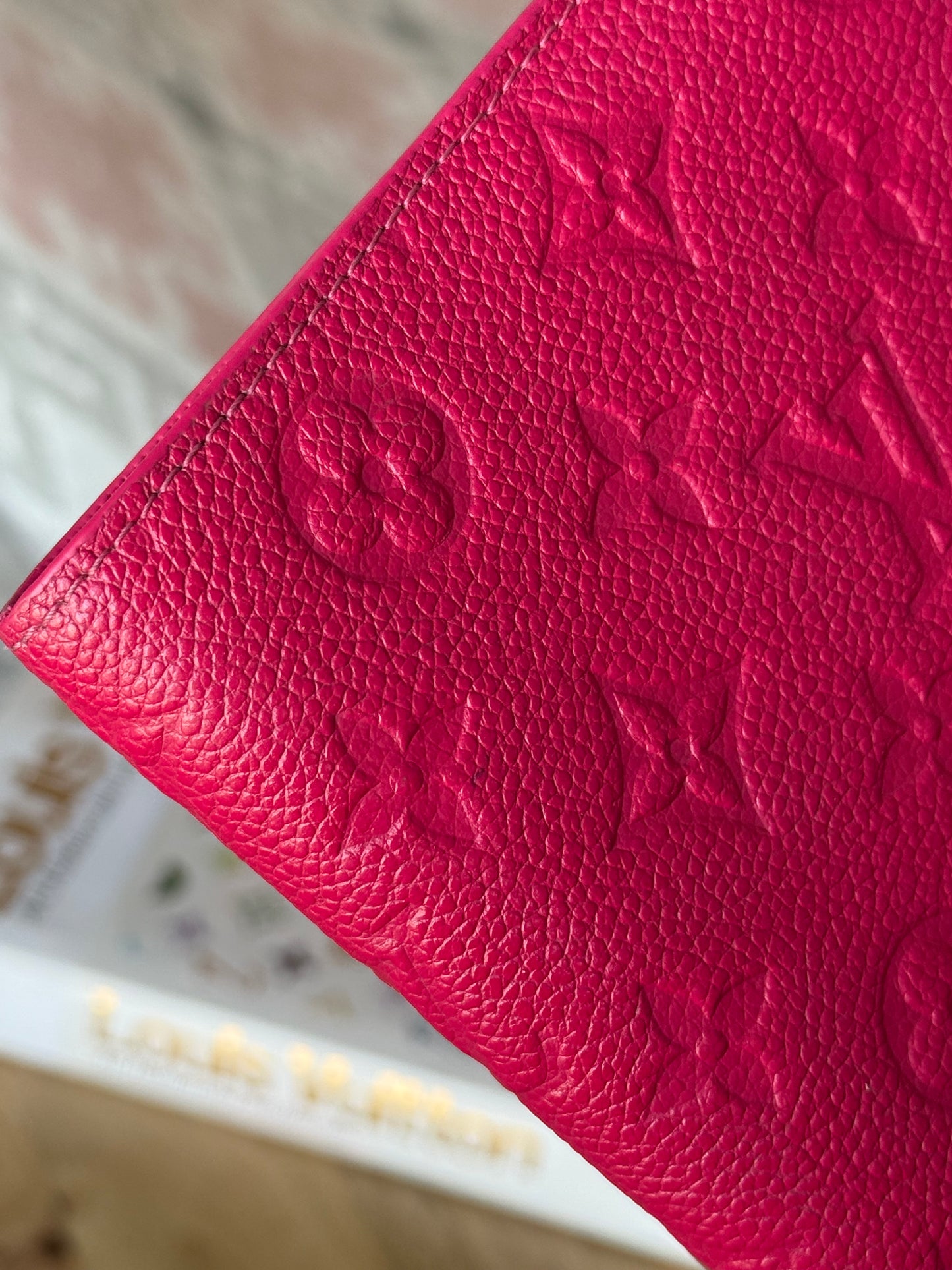 Clemence Notebook Cover Fuchsia