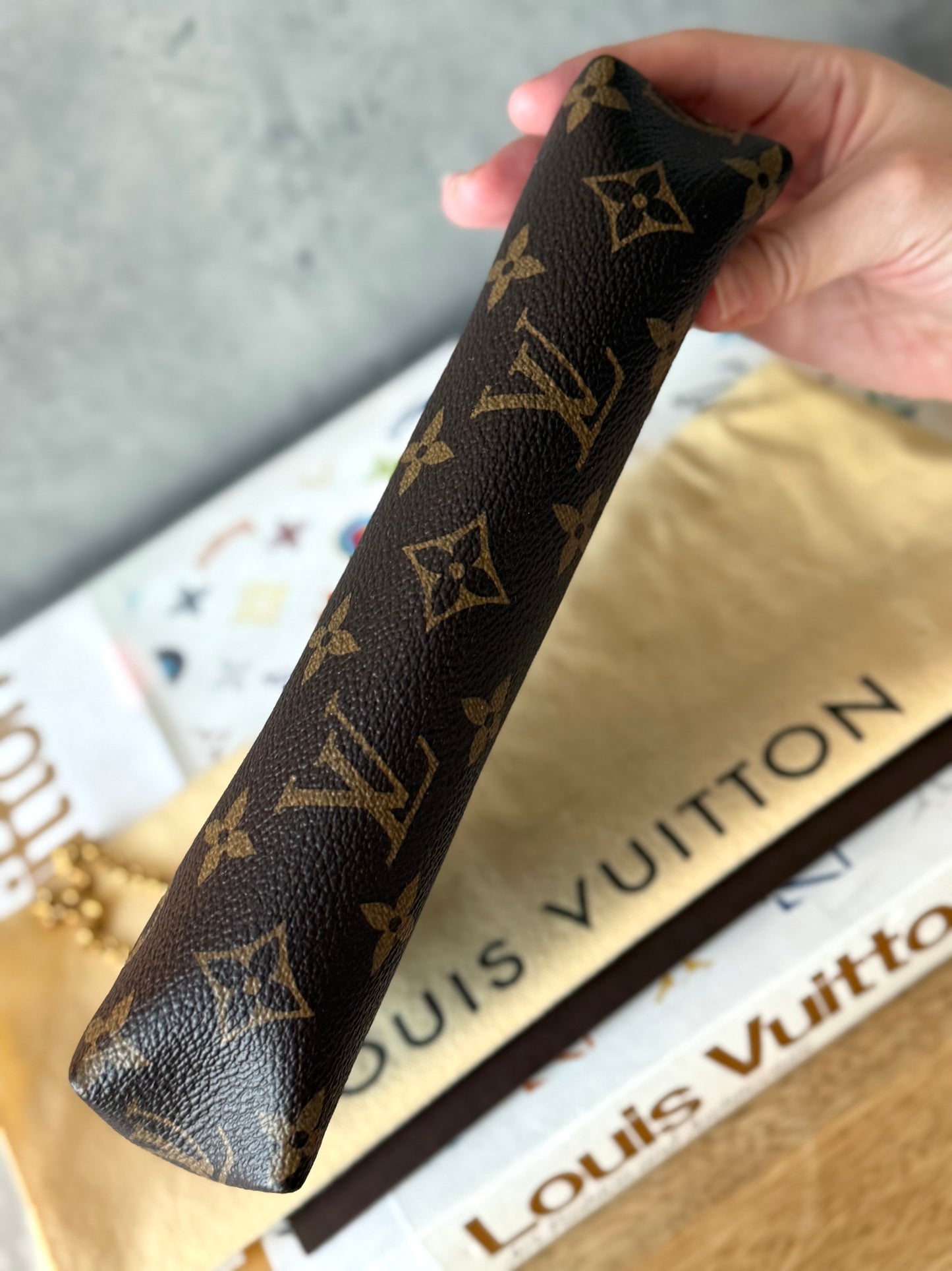LV Pallas clutch crossbody noir