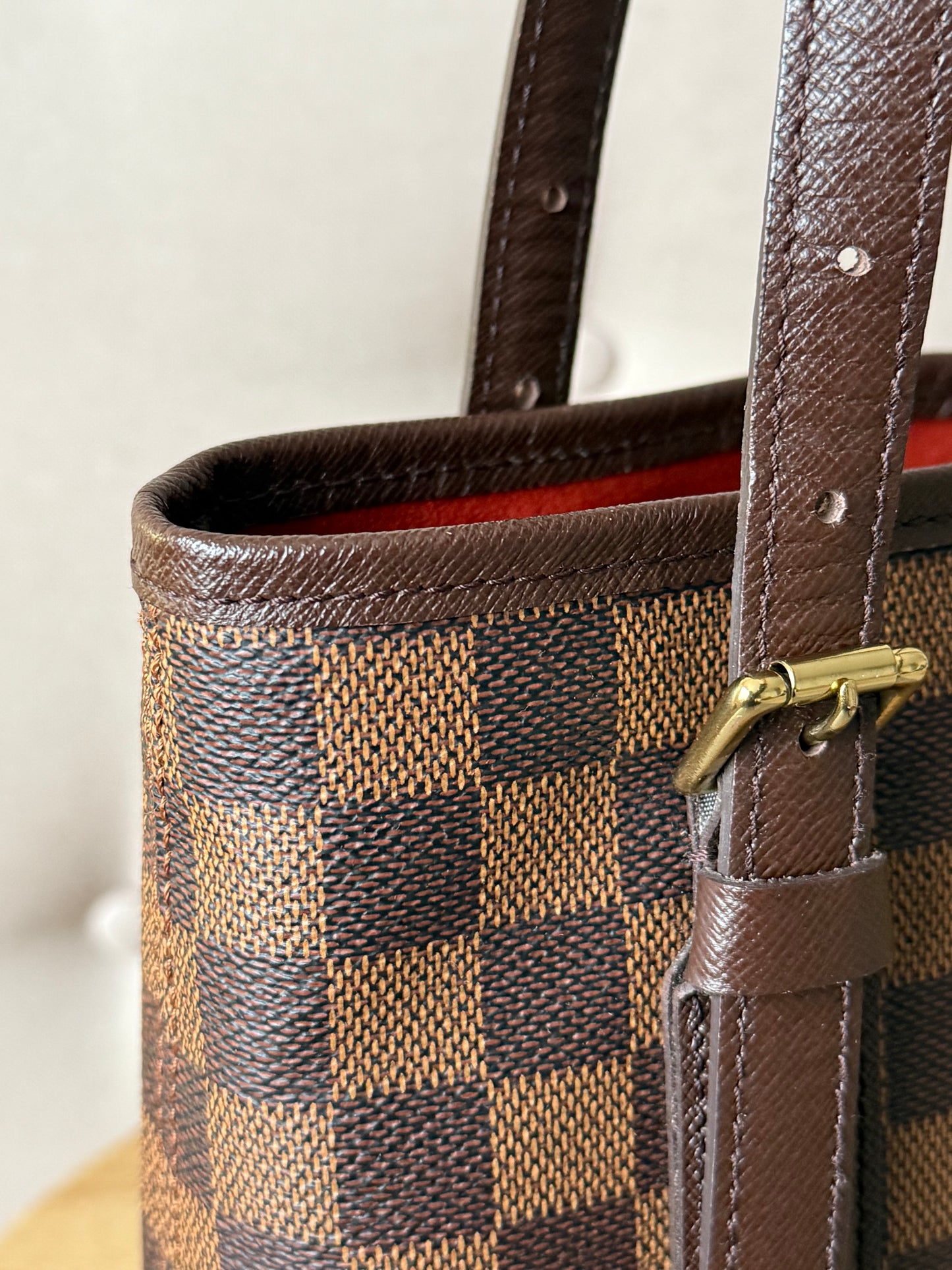 LV Bucket PM Damier Ebene