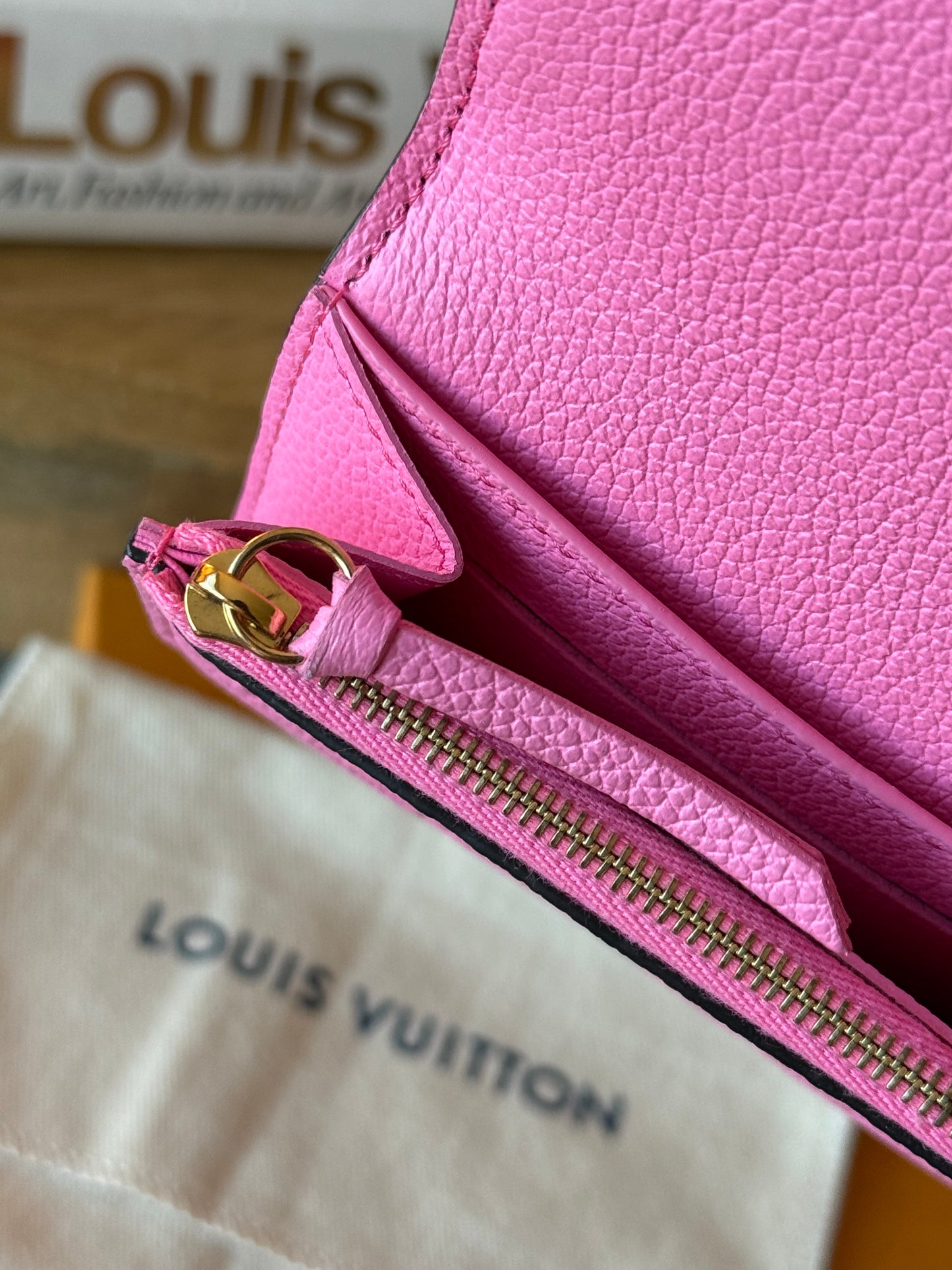 LV Rosalie Lollipop Pink