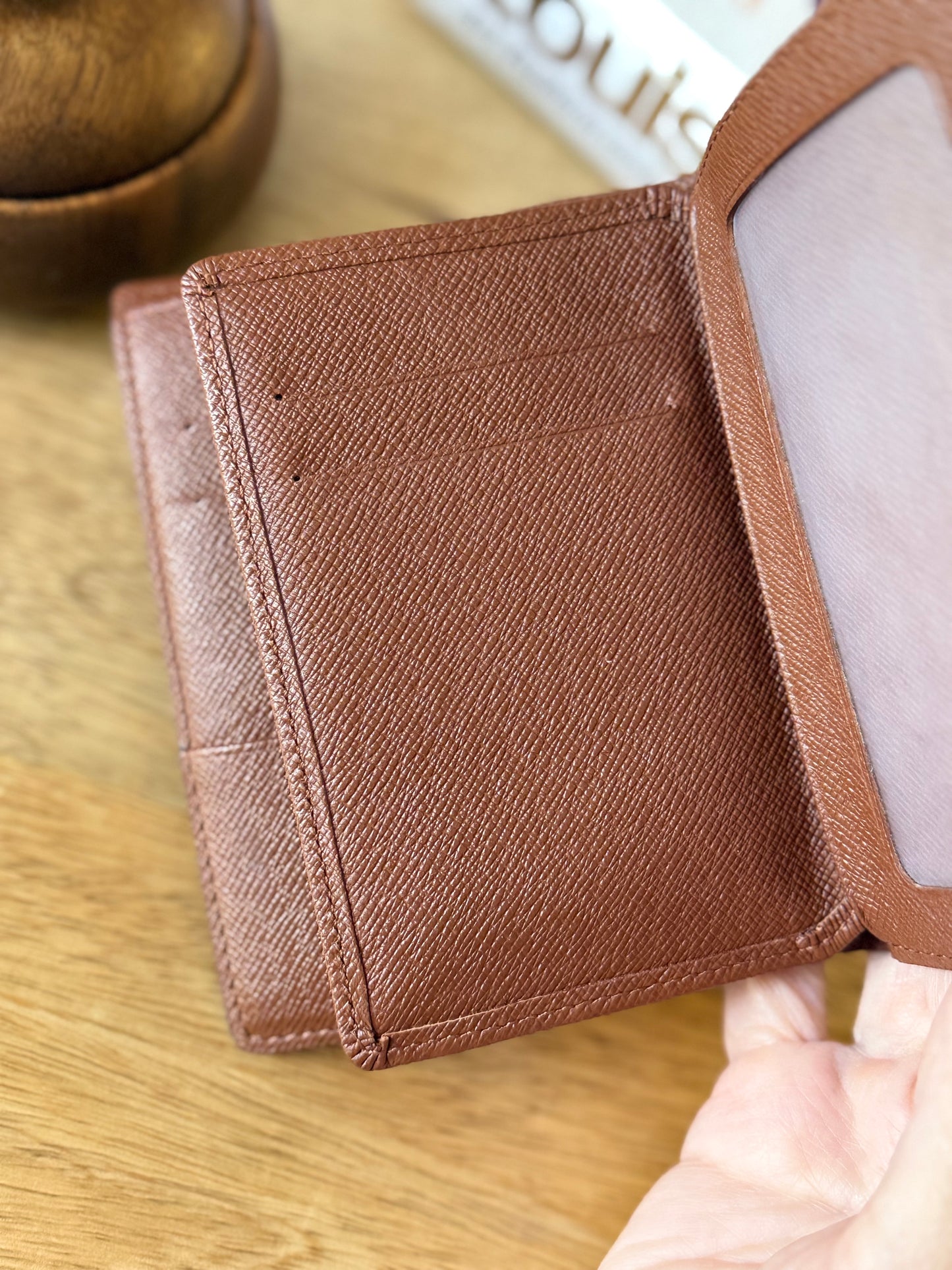 LV Trifold monogram wallet