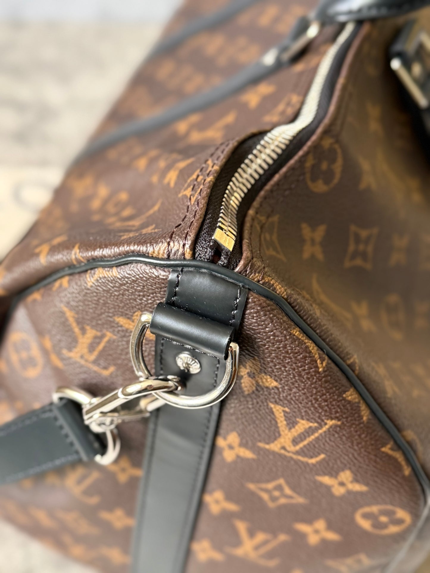 Louis Vuitton Keepall Bandouliere 45 Macassar