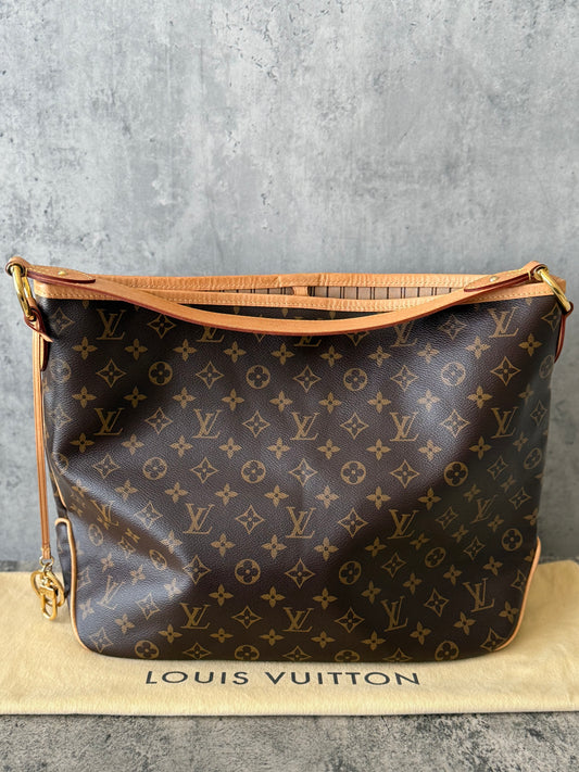 LV Delightful MM Beige