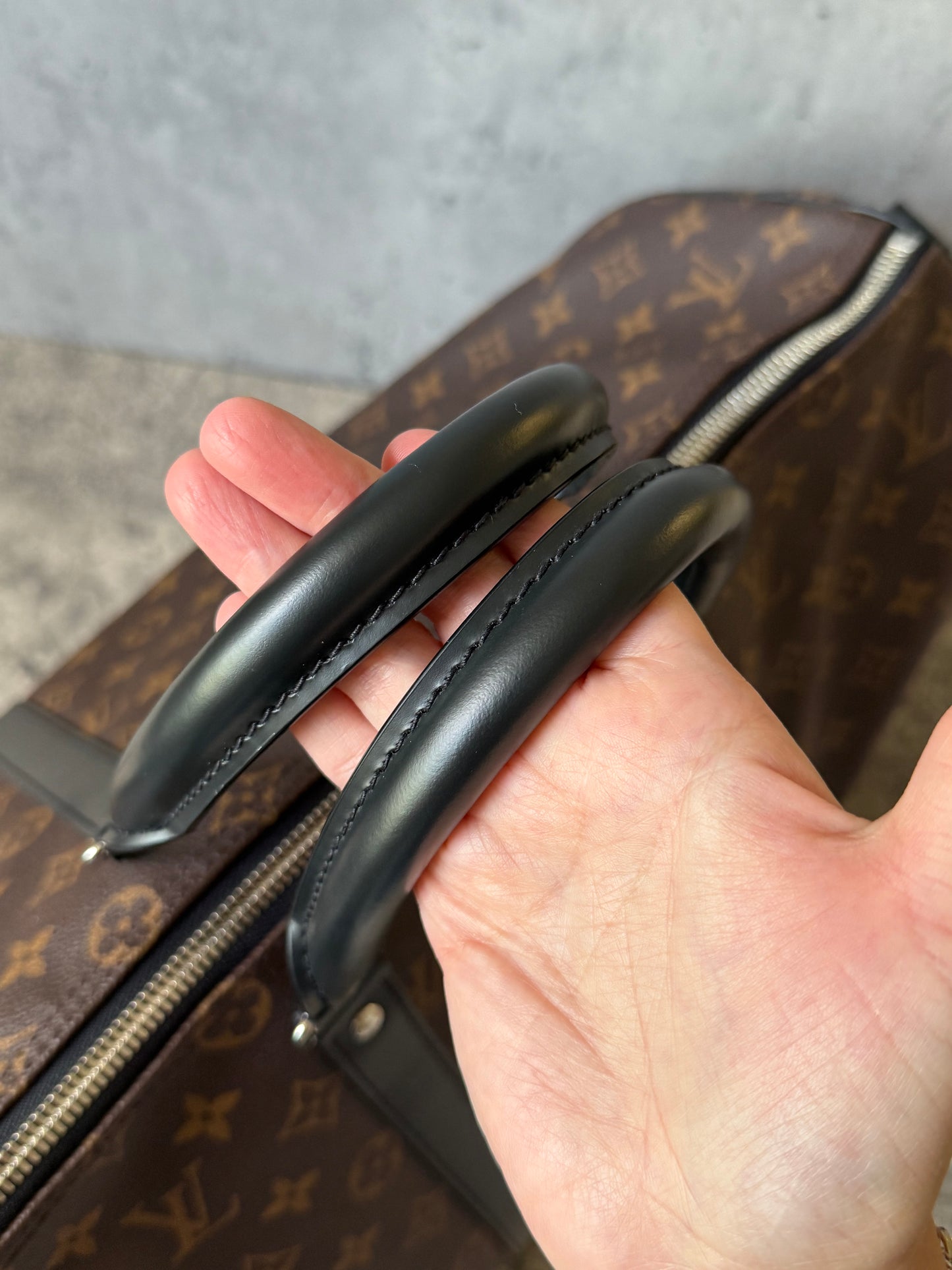 Louis Vuitton Keepall Bandouliere 45 Macassar