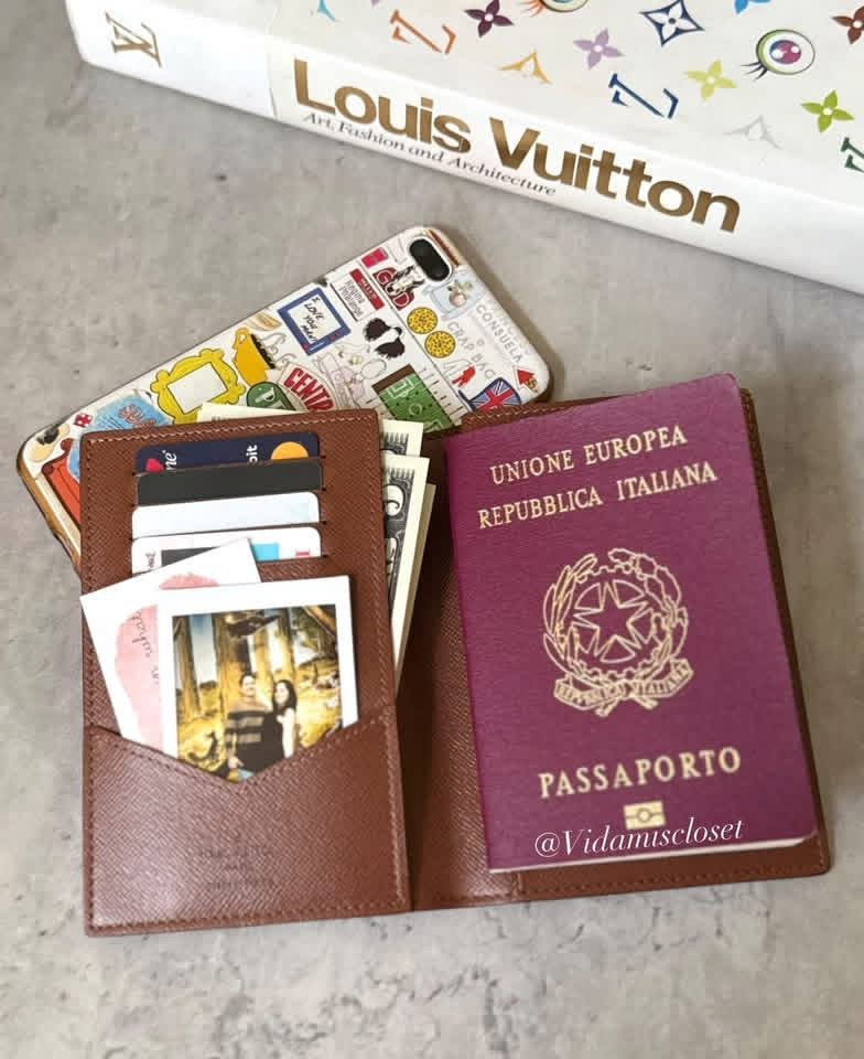 LV Passport Holder Monogram